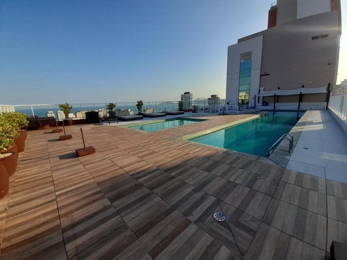 Lazer Completo Com Piscina E Sauna No Gonzaga Santos  Eksteriør bilde
