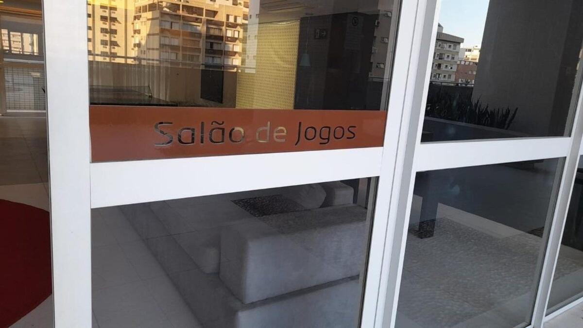 Lazer Completo Com Piscina E Sauna No Gonzaga Santos  Eksteriør bilde