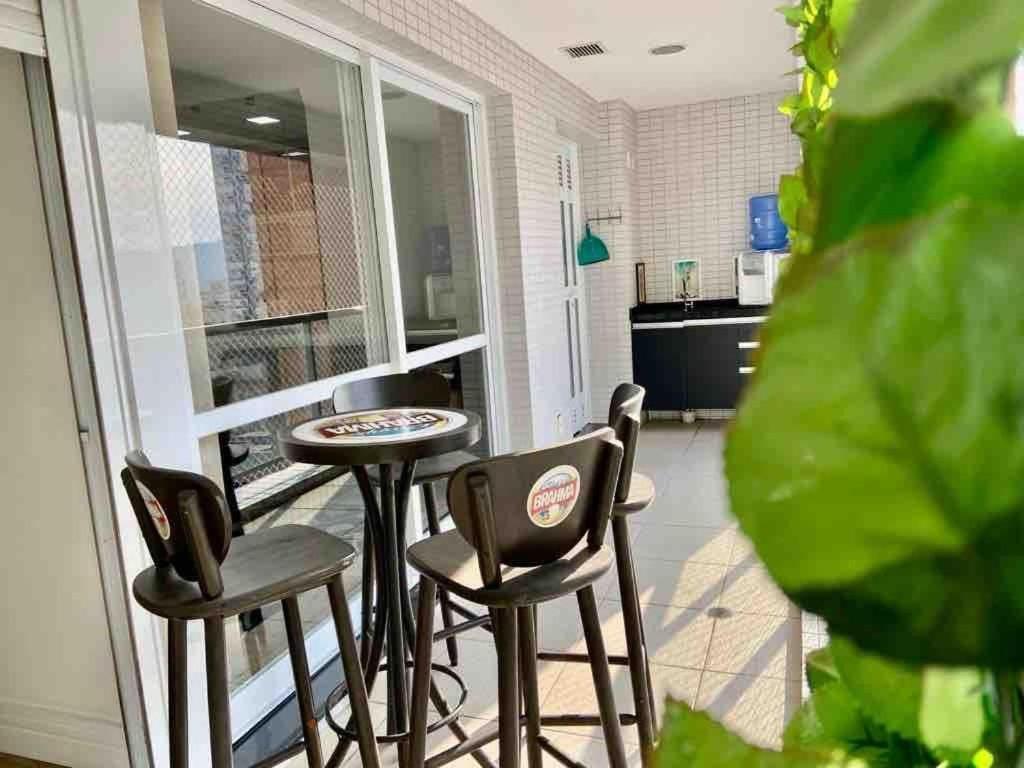 Lazer Completo Com Piscina E Sauna No Gonzaga Santos  Eksteriør bilde